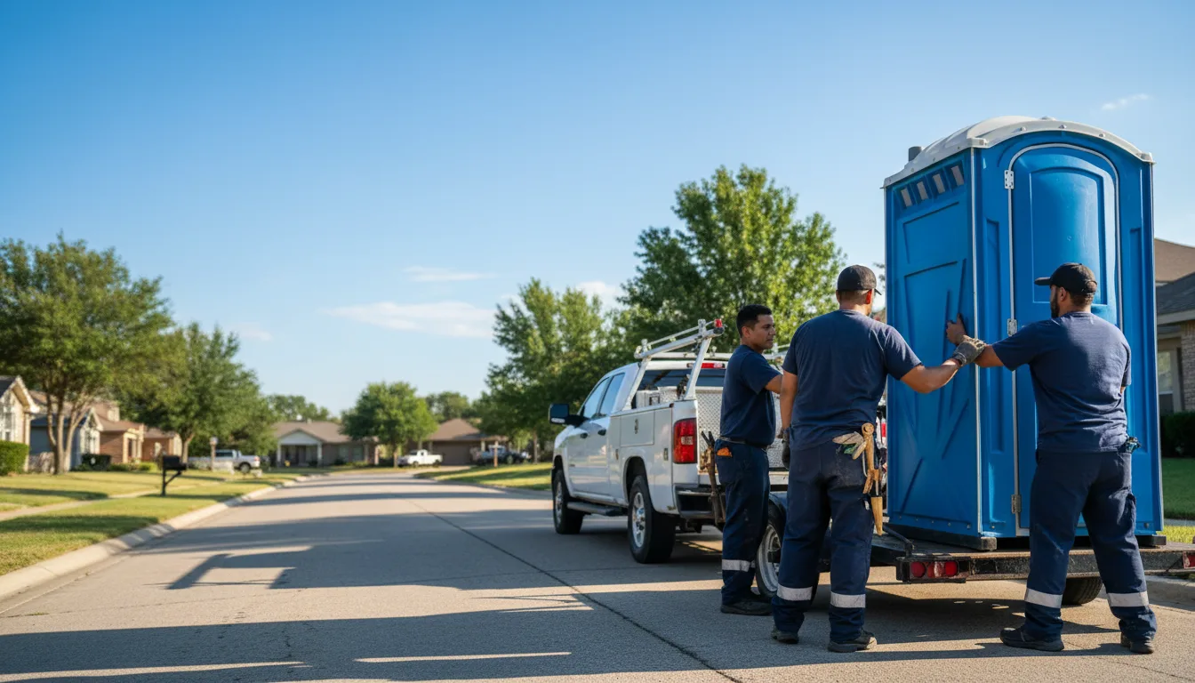 Portable Toilet Rental in Home, KS near me